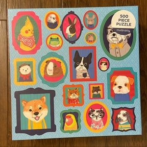 500 Piece Pet Portraits Puzzle